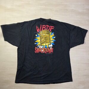 Big Dogs WBDF Smackdown T Shirt Black 3XL Wrestling Parody Graphic 2000